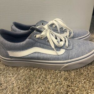 Women’s light blue VANS